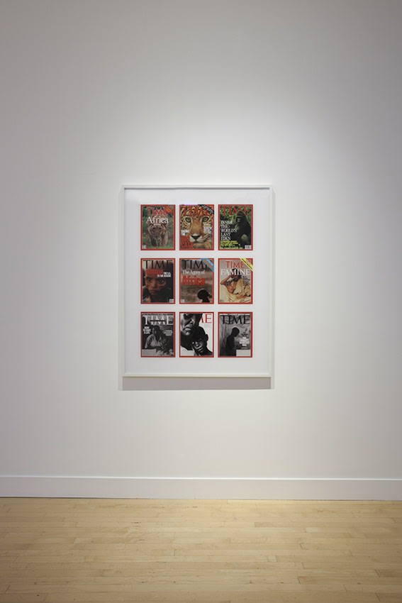 Installation view of Political Fictions, September 4 - November 1, 2014 at Haines Gallery, San Francisco