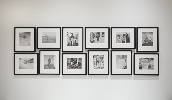 Installation view of San Quentin Prison Report, September 4 - November 1, 2014 at Haines Gallery, San Francisco