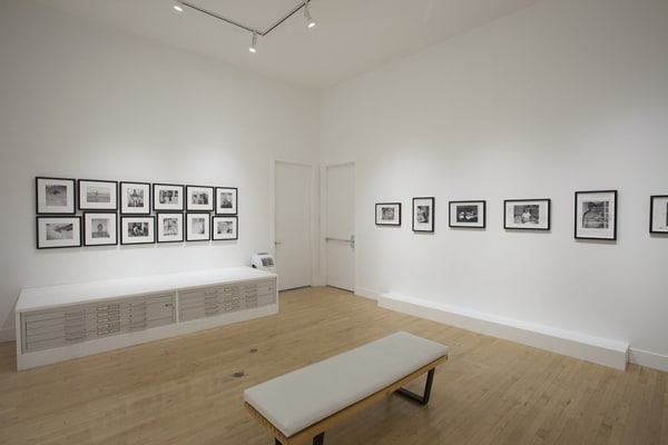 Installation view of San Quentin Prison Report, September 4 - November 1, 2014 at Haines Gallery, San Francisco