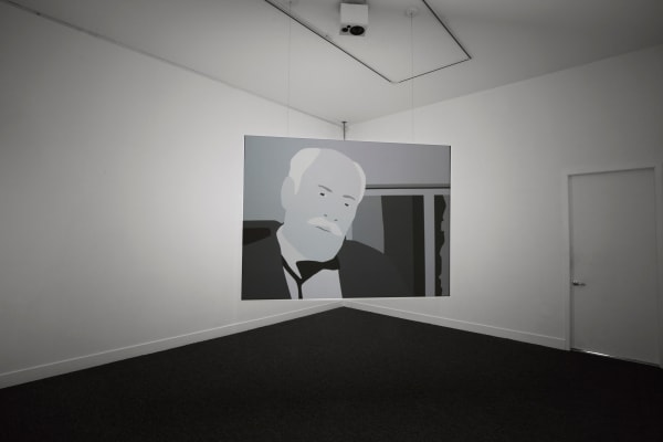Installation view of Kota Ezawa: The Aesthetics of Silence, November 6 - December 20, 2014 at Haines Gallery, San Francisco
