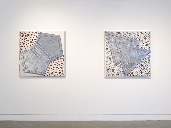 Installation view of Sacred and Profane Geometries, September 5 - October 21, 2023 at Haines Gallery, San Francisco Photo: Robert Divers Herrick