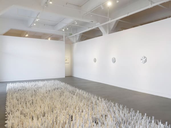 Installation view of Sacred and Profane Geometries, September 5 - October 21, 2023 at Haines Gallery, San Francisco Photo: Robert Divers Herrick