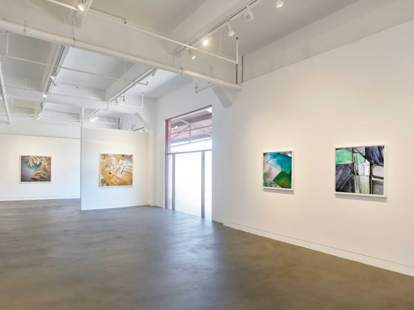 Installation view of David Maisel: Un/Earthed, November 3, 2023 - January 6, 2024 at Haines Gallery, San Francisco Photo: Robert Divers Herrick