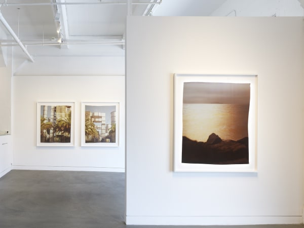 Installation view of John Chiara: Sea of Glass, March 15 - April 27, 2024 at Haines Gallery, San Francisco Photo: Robert Divers Herrick