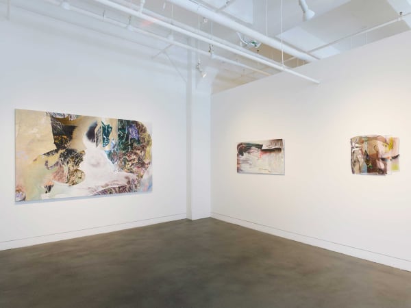 Installation view of Material Matters, July 19 - August 31, 2024 at Haines Gallery, San Francisco Photo: Robert Divers Herrick