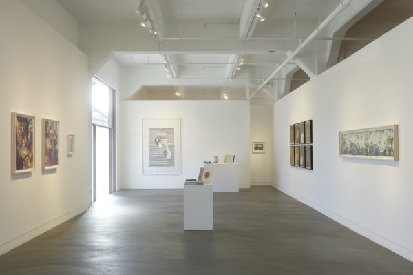 Installation view of A New Chapter: Arion Press at Haines, November 16, 2024 - January 11, 2025 at Haines Gallery, San Francisco, CA Photo: Robert Divers Herrick