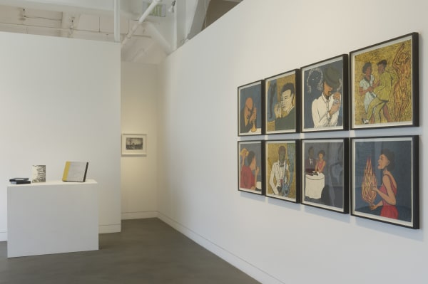 Installation view of A New Chapter: Arion Press at Haines, November 16, 2024 - January 11, 2025 at Haines Gallery, San Francisco, CA Photo: Robert Divers Herrick
