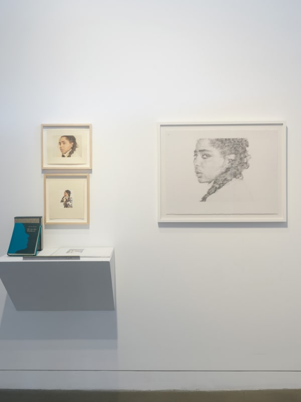 Installation view of A New Chapter: Arion Press at Haines, November 16, 2024 - January 11, 2025 at Haines Gallery, San Francisco, CA Photo: Robert Divers Herrick