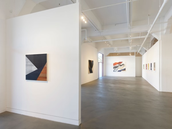 Installation view of Ricardo Mazal: Pilgrimages, March 22 - April 26, 2025 at Haines Gallery, San Francisco, CA Photo: Robert Divers Herrick