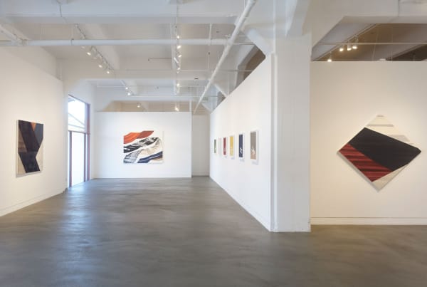 Installation view of Ricardo Mazal: Pilgrimages, March 22 - April 26, 2025 at Haines Gallery, San Francisco, CA Photo: Robert Divers Herrick