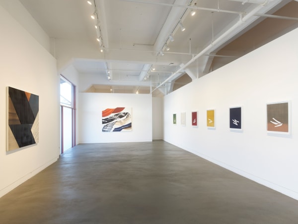 Installation view of Ricardo Mazal: Pilgrimages, March 22 - April 26, 2025 at Haines Gallery, San Francisco, CA Photo: Robert Divers Herrick