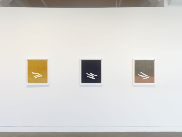 Installation view of Ricardo Mazal: Pilgrimages, March 22 - April 26, 2025 at Haines Gallery, San Francisco, CA Photo: Robert Divers Herrick