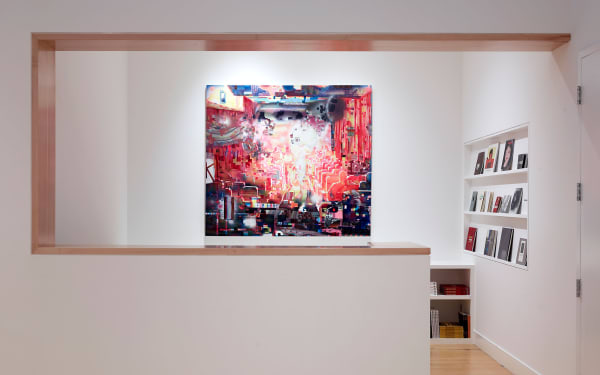 Installation view of Taha Heydari: Corrupted, July 7 - September 3, 2016 at Haines Gallery, San Francisco Photo: Robert Divers Herrick