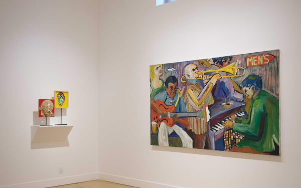 Installation view of Likenesses, July 9 - August 31, 2019 at Haines Gallery, San Francisco Photo: Robert Divers Herrick