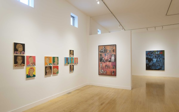 Installation view of Likenesses, July 9 - August 31, 2019 at Haines Gallery, San Francisco Photo: Robert Divers Herrick