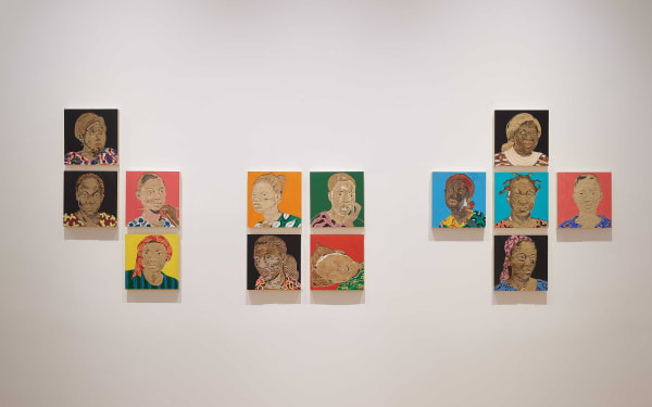 Installation view of Likenesses, July 9 - August 31, 2019 at Haines Gallery, San Francisco Photo: Robert Divers Herrick
