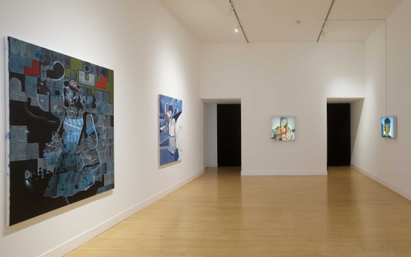 Installation view of Likenesses, July 9 - August 31, 2019 at Haines Gallery, San Francisco Photo: Robert Divers Herrick