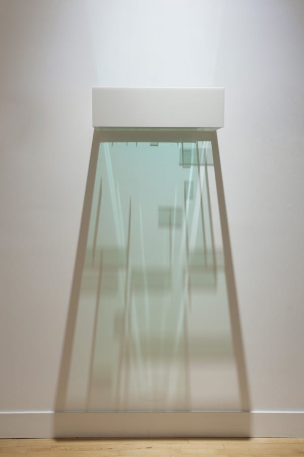 Won Ju Lim Kiss I I, 2015 Plexiglas, light 7.25 x 24 x 17 inches