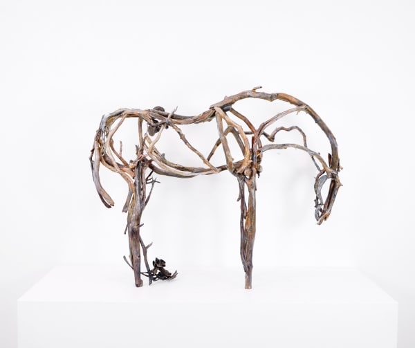 Deborah Butterfield Komorebi, 2025 Cast Bronze 25.5 x 33 x 8.5 inches