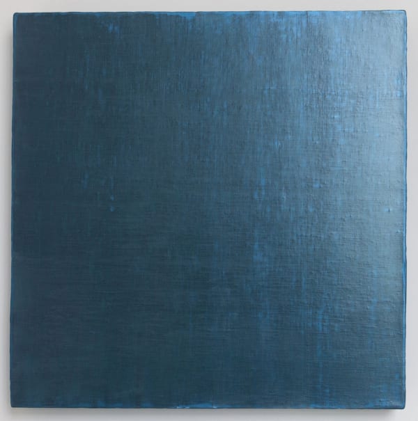 David Simpson Two Blues, 1989-1994 Acrylic on canvas 16 x 16 inches