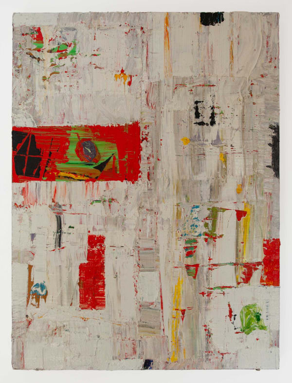 Mike Henderson Signals to Enjoy or Ignore, 2023 Oil on canvas 24 x 18 inches