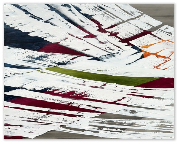 Ricardo Mazal White Mountain 8, 2024 Oil on linen 43 x 55 inches