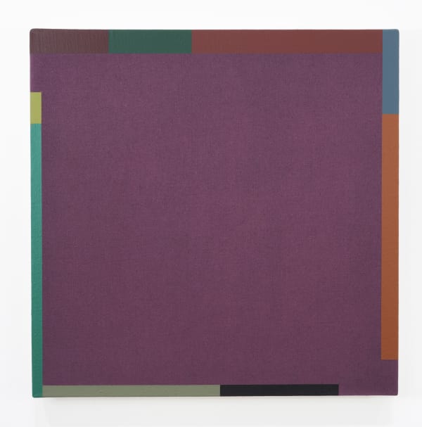 David Simpson Study "Amigo" #3, 1976 Acrylic on canvas 20 x 20 inches