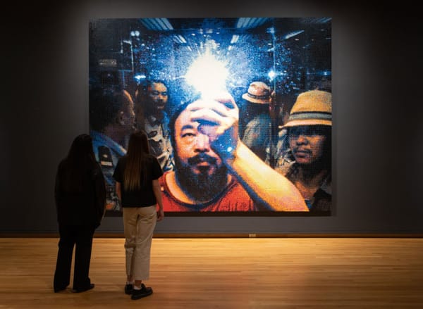 Installation view of Ai, Revel: The Art and Activism of Ai Weiwei, March 12 - September 7, 2025 at Seattle Art Museum, WA. Photo: Natali Wiseman