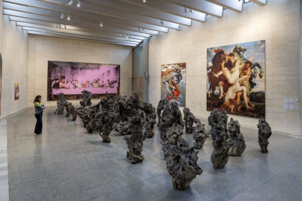 Installation view of Ai Weiwei, Don Quixote, November 9, 2024 - May 18, 2025 at The Museo de Arte Contemporáneo de Castilla y León, Spain.