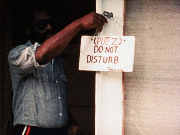 Mike Henderson, The Shape of Things, 1981 (still)