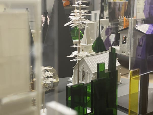 Installation view of Won Ju Lim: Casting, August 29 - December 8, 2023 at Library Gallery, California State University, Sacramento, CA.