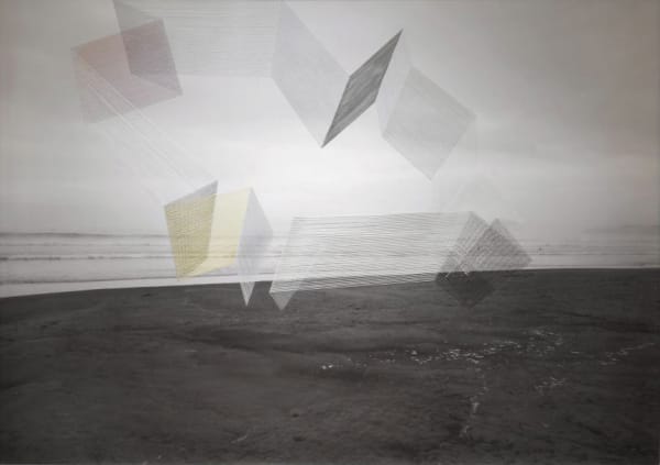 Maurizio Anzeri, Heavenly Sounds - Pink & Yellow, 2017