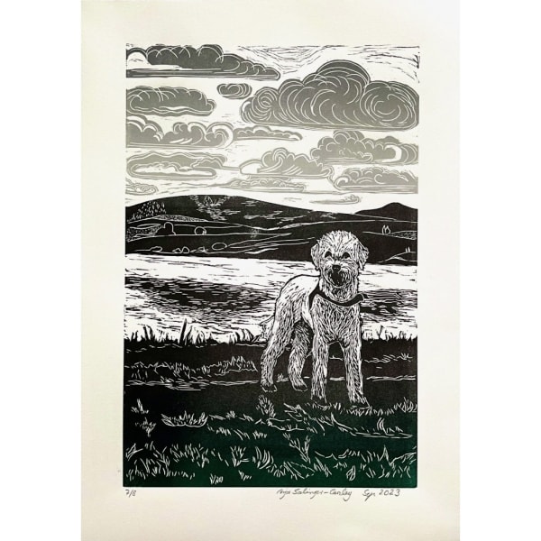 Anja Salinger-Carsley - Labradoodle, 2023