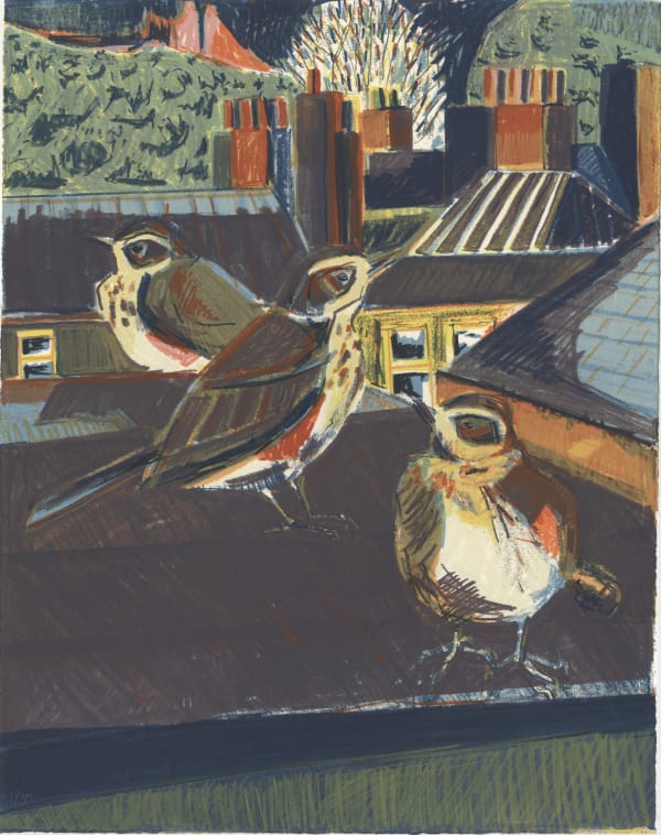 Kittie Jones, Rooftop Redwings, 2017