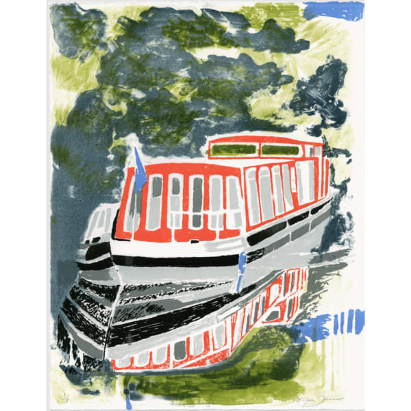 Gavin Johnston - Blue Flag Barge, 2023