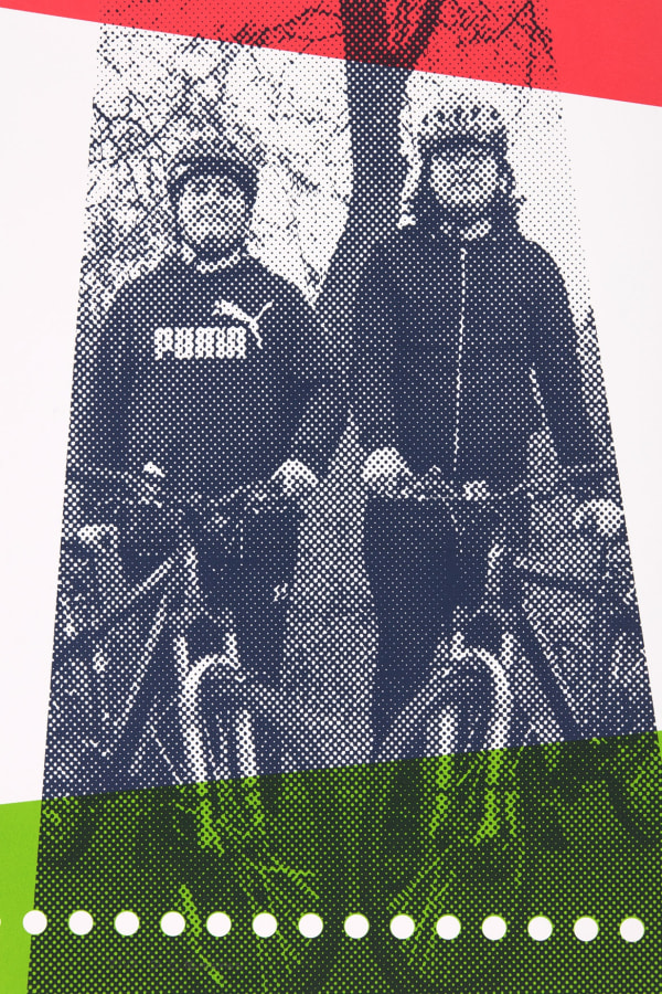Oliver Brookes, Bikes for Refugees – Brothers, 2023