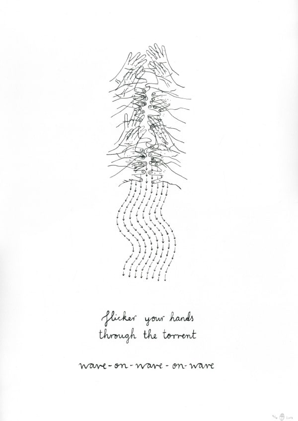 Flicker Your Hands Through The Torrent