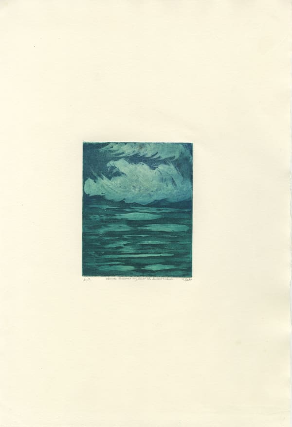 Clouds Retreating Over the Distance Islands