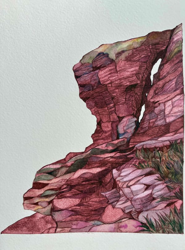Eiko Yamashita - Cliff Off The Arbroath 1, 2025