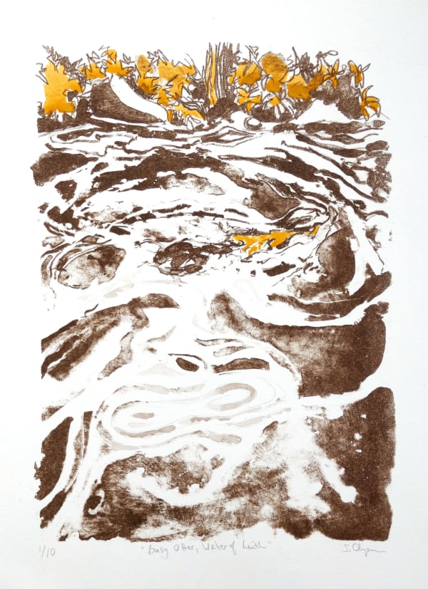 Busy Otter, Water of Leith (Umber)