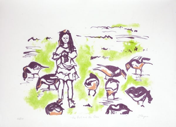 The Girl & the Geese