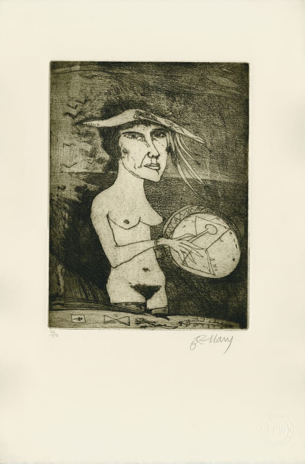 Woman with Tambour