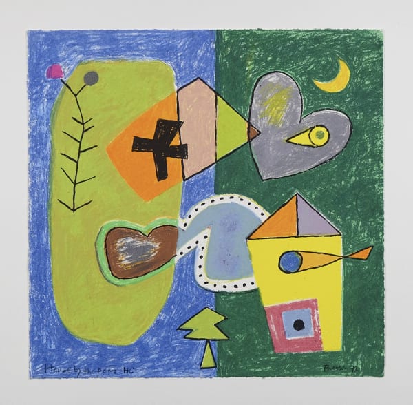 Colin Thoms, House by the Pond, 1992