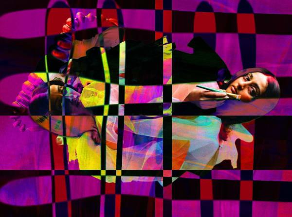 Aqsa Arif, Just Like Them. Digital Print, 2025.