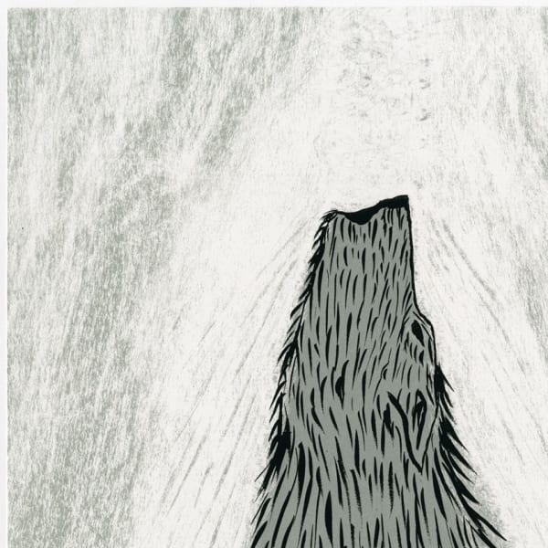 Quvianaqtuk Pudlat Print Launch Wolf in the Mist