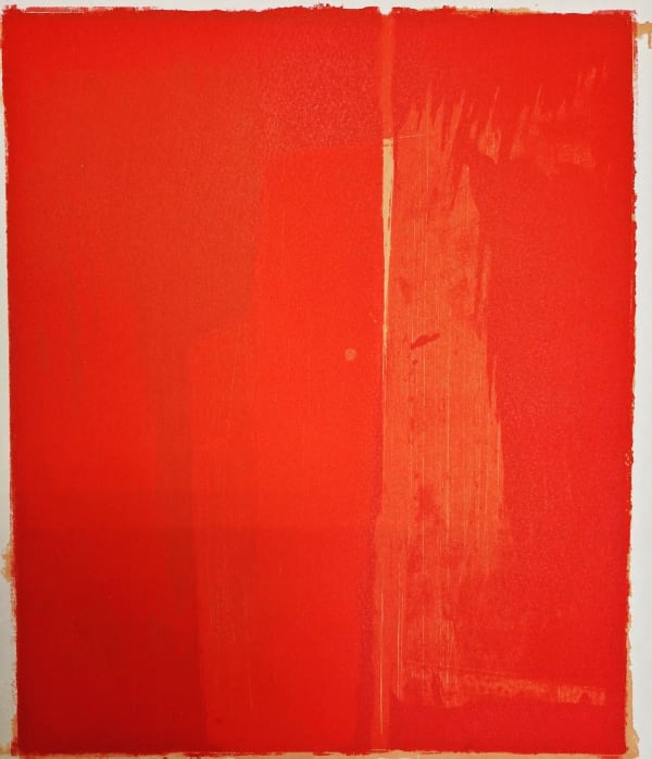 A Postcard from the Volcano, Stone Lithograph