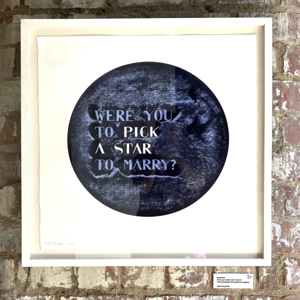 Nadia Myre, Were You to Pick a Star to Marry?