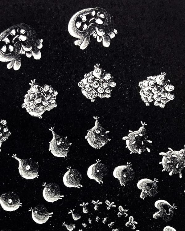 Louise Wilde, Germination (detail)
