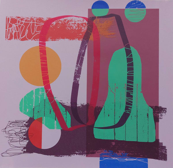 Tales from the Seabed, 2023, Screenprint