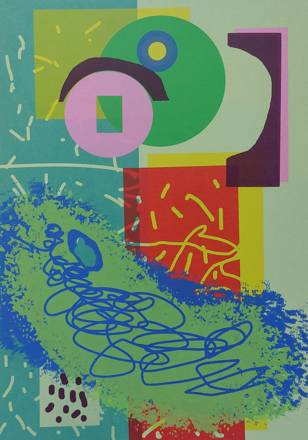 Throw the Dice, 2023, Screenprint